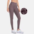 thumbnail image 4 of Alove Women's Ribbed High Waisted Yoga Pants Thick Fleece Lining Thermal Legging, 4 of 7
