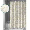 thumbnail image 3 of 72x78 Inch Shower Curtain Yellow Flower Bathroom Decor Waterproof Fabric Bathtub Bath Curtains Decorative Vintage Farmhouse Boho Leaf Spring Plant Extra Long Shower Curtain Set with Hooks, 3 of 6