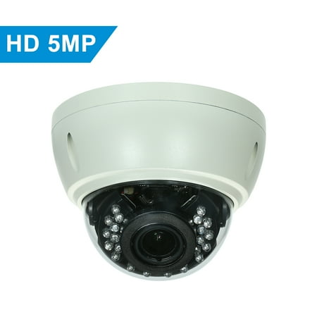Optical Zoom Face Detection - 5MP ( 4MP / 1080P / 1440P / 1520P ) Camera HD Dome POE IP Camera Explosion-proof 2.8-12mm 4X Optical Manual Zoom Internal Focusing Lens Motion Detection Night Vision for CCTV Home Security