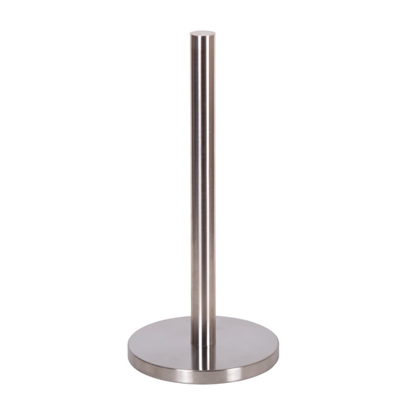 Creative Home Upright Stainless Steel Paper Towel Holder, 5.9 x 5.9 x 13 in