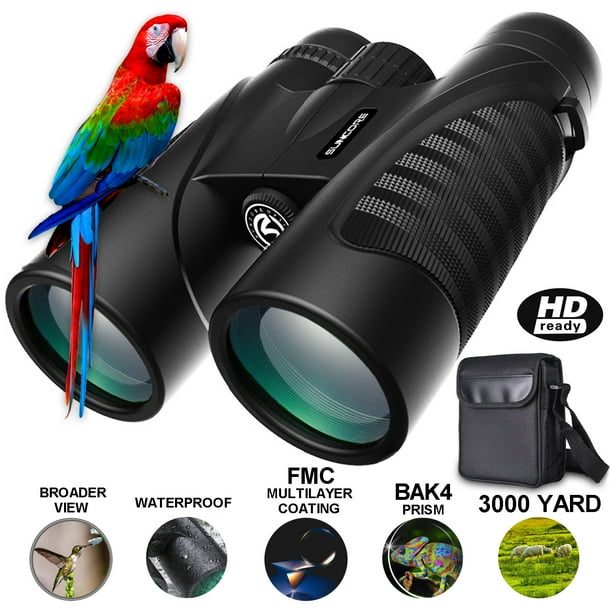 12x42 Binoculars for Adults, Compact Waterproof Binoculars for Bird