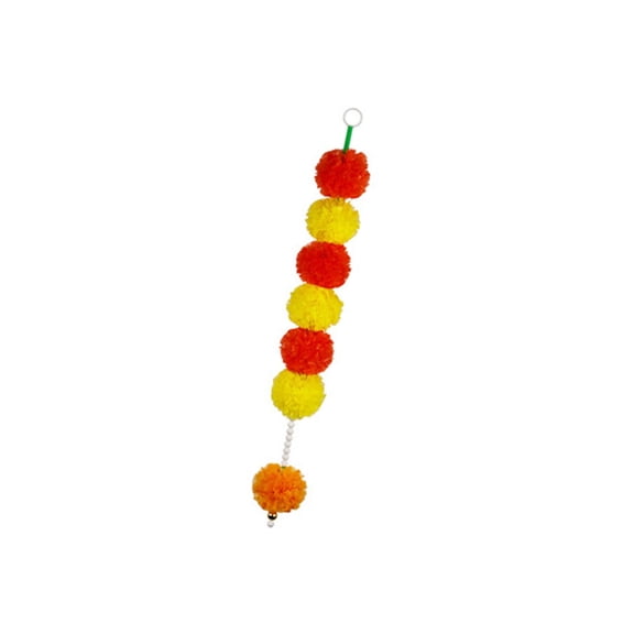Miiottaa Artificial Marigold Flowers Garlands Marigold Hanging Ornament for Pooja/Diwali