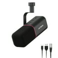 thumbnail image 2 of 1pc IXTECH USB-C Dynamic Microphone, Cardioid Polar Pattern Vocal Recorder for Podcasting, Streaming, Gaming, Voice-Over - USB Powered, 36V Max, No Battery Required, 2 of 7