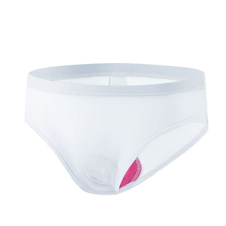 Xudanell Women s High Waisted Skimp Skamp Underwear  Full Coverage Breathable Ladies Panties  Perfectly Yours Briefs Sexy Brief (White S)