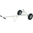 thumbnail image 3 of DUOSONG Trailer Dolly With Pneumatic Tires - 600 Lb. Maximum Tongue Weight Capacity, Gray Color Gray Steel Other, 3 of 9