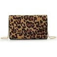 thumbnail image 2 of Leopard Envelope Evening Clutch Ladies Chain Shoulder Bag, 2 of 5