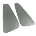thumbnail image 6 of Ikon Motorsports Compatible with 10-14 Mustang Rear Quarter Side Window Louvers Scoop Cover Vent Panel Painted UX Ingot Silver Metallic, 6 of 7