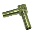 thumbnail image 4 of Brass Hose Barb Fitting, 90 Degree Elbow, Barbed, 4 Sizes to Choose from , 8mm, 4 of 8