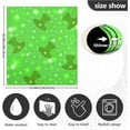 thumbnail image 3 of Clover and Fairy Hat Dishwasher Magnet Cover Front Door Decorative Refrigerator Covers Magnetic Sheet Sticker Wash Machine Fridge Panel Decal for Kitchen Appliance 23x26 in, 3 of 6