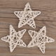 thumbnail image 5 of Estrellas de ratán naturales para manualidades DIY, 6 uds., para decoración navideña, fiesta de boda (blanco), 5 of 5