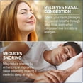 thumbnail image 6 of Nasal Strips Extra Strength, Tan, 50 Count | Works Instantly to Improve Sleep, Reduce Snoring, & Relieve Nasal Congestion Due to Colds & Allergies, 6 of 9