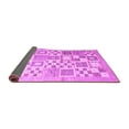 thumbnail image 2 of Ahgly Company Indoor Rectangle Abstract Purple Contemporary Area Rugs, 2' x 5', 2 of 4