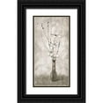 thumbnail image 1 of Murdock, Ramona 11x18 Black Ornate Wood Framed with Double Matting Museum Art Print Titled - Simplicity Floral, 1 of 4