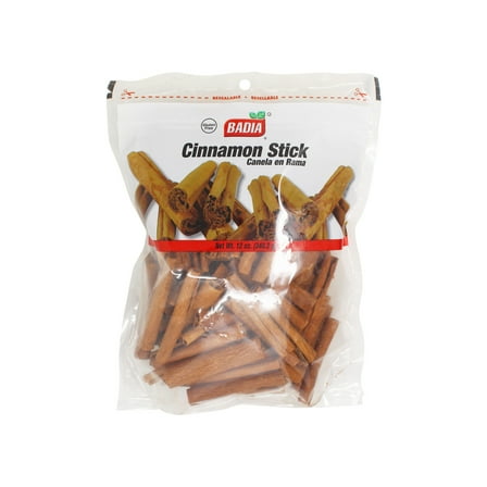 Pack of 6, Badia Cinnamon Sticks, 12 oz