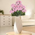 thumbnail image 5 of Artificial Geranium Plant, Binkne Realistic Silk Flowers for Outside Uv Resistant Faux Geraniums Flowers for Indoor Outdoor Home Garden Decoration, 5 of 7