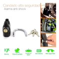 thumbnail image 3 of Candado Alarma Sonora Moto Bicicleta Seguridad Antirrobo Color Negro, 3 of 9