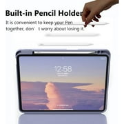 Keyboard Case for iPad Mini 6 2021 (8.3 Inch), Detachable Magnetic Cover, Vertical Stand & Magnetically Cute Color Round Key Trackpad Keyboard for iPad Mini 6th Generation 8.3 inch