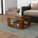 thumbnail image 2 of Mesa De Centro Maderkit Con Vidrio Color Caramelo marron, 2 of 6