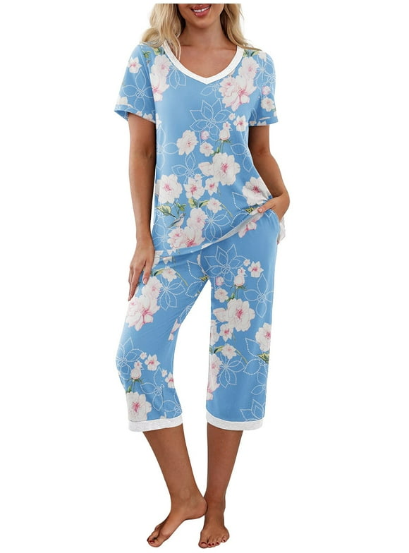 Women's Sleep Capris