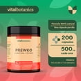 thumbnail image 4 of Pre Workout Entrenamiento 200 Capsulas | Vitalbotanics VITALBOTANICS PRE_WRKOUT_200, 4 of 7