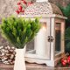 thumbnail image 4 of EeaseMX 5 ramas de pino simuladas con piñas decorativas. Ramas de pino falsas. Decoración de plantas falsas., 4 of 7