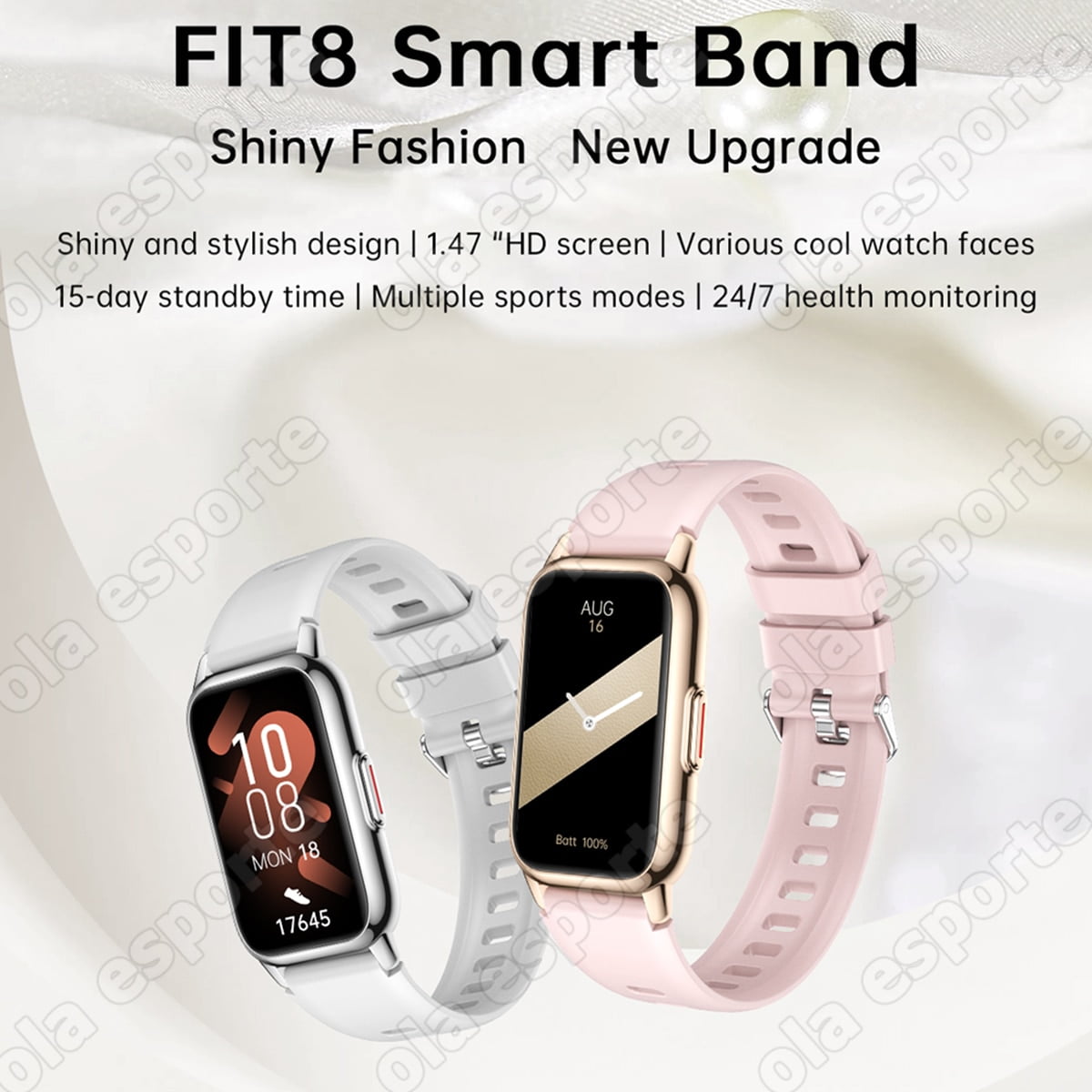 For HUAWEI Band 8 Smartwatch Men Women BT Wireless Call Sports Fitness Alarm Reminder Watch 8 Smartband For Xiaomi Mi Band 8 Walmart