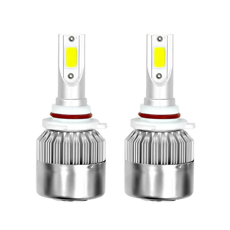 C6 High Brightness 6000K LED Car Headlight Bulbs, 72W, 12V, 7200LM