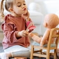 thumbnail image 5 of Minkissy 1Ensemble Instrument à Doigts en Bois à Long Manche pour Enfants Rouge, 5 of 5