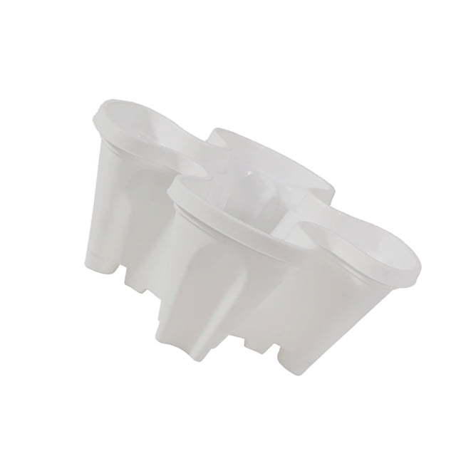 Transemion Stacking Planter Load-Bearing ple Planting Pot Type Large Four Petal Flower Container Vegetable Fruit Growing Type1
