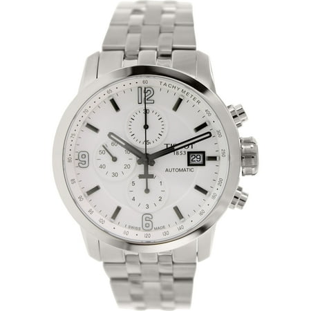 Tissot Men's Prc 200 T055.427.11.017.00 Silver Stainless-Steel Swiss Automatic Watch