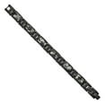 thumbnail image 3 of Stainless Steel Polished Black IP-Plated Camoflage Bracelet, 8.5, 3 of 5