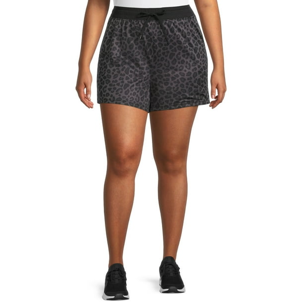 Athletic Works Plus Size Mesh Shorts, 2Pack