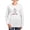 White, variant on - Boo'd Up Women's Long Sleeve T Shirt - Women's Long Sleeve Graphic Casual T-Shirt