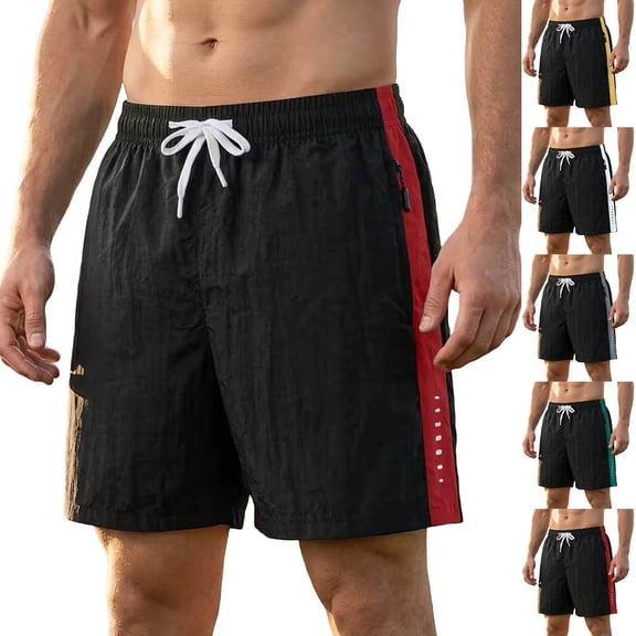 EOYWHK Men Running Shorts with Pockets Elastic Waist Jogging Shorts Men Soft Lightweight Breathable for Sports Training Gym Casual Wear Green, Size L