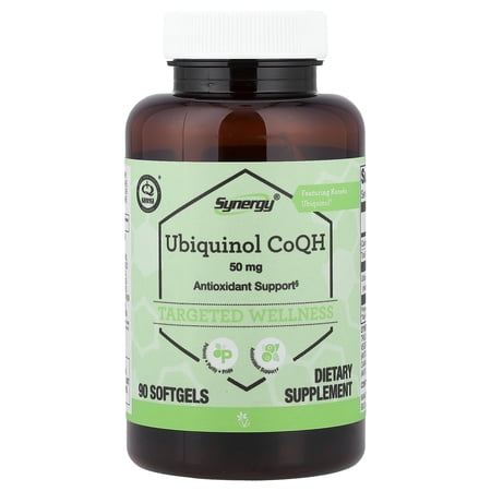 Vitacost Synergy®, Ubiquinol CoQH, 50 mg, 90 Softgels