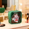 thumbnail image 3 of Hearth & Gear 2026 Mini Zippered Pouch Mini Christma Pouches Breathable Large Capacity Organizer For Holiday Trips & Daily Storage Microwavable Bowls with Lids Cereal Cup Travel Cereal Bowl And Milk, 3 of 5
