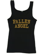Three Days Grace Fallen Angel Girls Juniors Black Tank Top Shirt