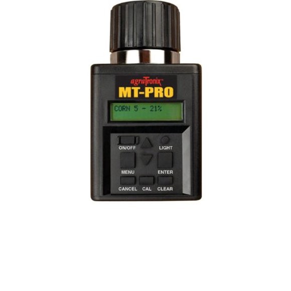 Agratronix MT-Pro Testeur d'Humidité Portable pour Grain avec Lecture Numérique des Compteurs et 4 Piles Pak 9V, Testeur de Grain avec Carr