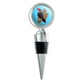 thumbnail image 1 of Woodpecker on Wood with Holes Wine Bottle Stopper, 1 of 8