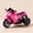 Pink, variant on Xuanlur 24V Electric Motorcycle for Kids, Kids Motorcycle with Training Wheels, LED Light Up Wheels, Dual 390 Motors, Speed Up to 7 mph, Bluetooth Music, Ride On Toy for Kids 3-8 Years Old, Green