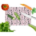 thumbnail image 2 of Caroline's Treasures Watercolor Fashion Diva Shoes and accessories Glass Cutting Board Large, 2 of 2