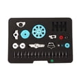thumbnail image 4 of Kit de motor de 4 cilindros, todo Metal, modelo ensamblado, motor eléctrico de cuatro cilindros, juguetes mecánicos para coche, 4 of 12