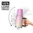 thumbnail image 3 of 40oz Tumbler with Handle and Straw, Vacuum Insulated Stainless Steel Travel Mug, Fits Car Cup Holder, Gradient Print, 3 of 6