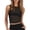 C-Black95, variant on Women's Camisole Mesh Sheer Tank Top Fashion Round Neck Sleeveless Summer Sexy See Through Cropped Slim Fit Shirts Cozy Tops