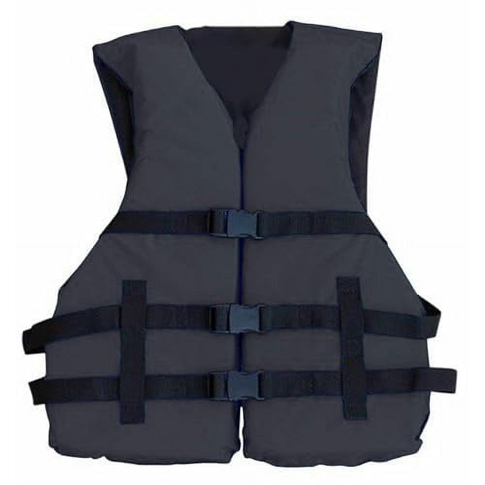 3 Pack Life Jacket Paddle Vest; Coast Guard Approved Type III PFD Life Vest Flotation Device; Jet ski, Wakeboard, Kayak; Ideal Extra Life Jacket for Pontoon Boat