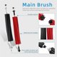 thumbnail image 5 of For Q8 Max, Q8Max+, Q8 Plus,Hepa Filter Robot Vacuum Cleaner Parts Main Side Brush Mop Cloth, 5 of 5