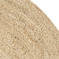 thumbnail image 5 of SAFAVIEH Natural Fiber Tangier Solid Braided Fringe Jute Area Rug, Natural, 7' x 7' Round, 5 of 6