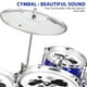 thumbnail image 5 of Drum Set for Kids Jazz Drum Kit para Drum Drum Set con Percusiones de Percusiones Musicales Set de batería, 5 of 5