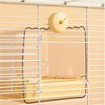 thumbnail image 4 of Parrot Bathing Basin Bird Bowl Multi-Purpose Splash-Proof Cockatiel Cage Accessories, 4 of 6