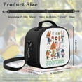 thumbnail image 5 of Anime Lunch Bag Zootopia 2 Insulated Lunch Box Leakproof Cooler Food Cartoon Lunch Containers for Work Travel and Picnic, 5 of 6